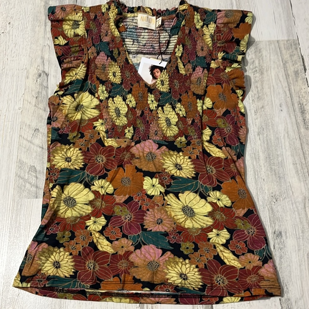 Nation Habiba Kimono Tank Size XS NWT - Picture 5 of 12